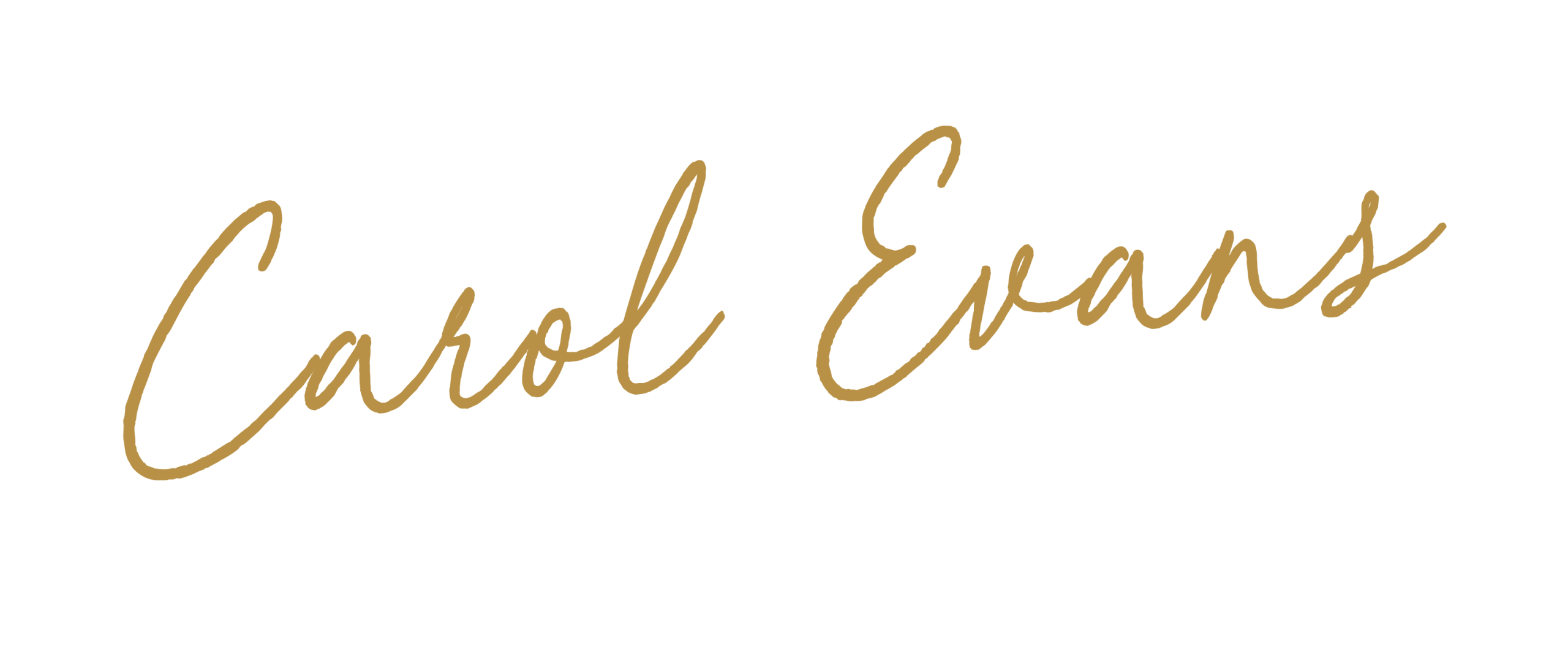Carol Evans signature